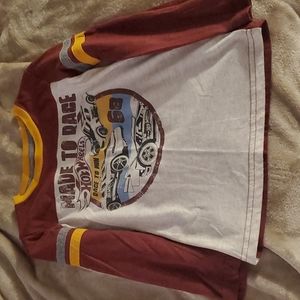 Boys hot wheels t-shirt